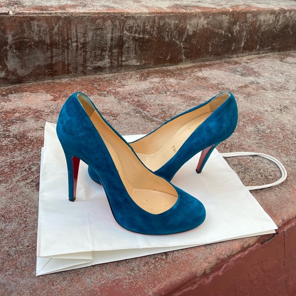 Christian Louboutin Suede Pumps